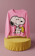 Sudadera Snoopy & Golden Star - Rosa