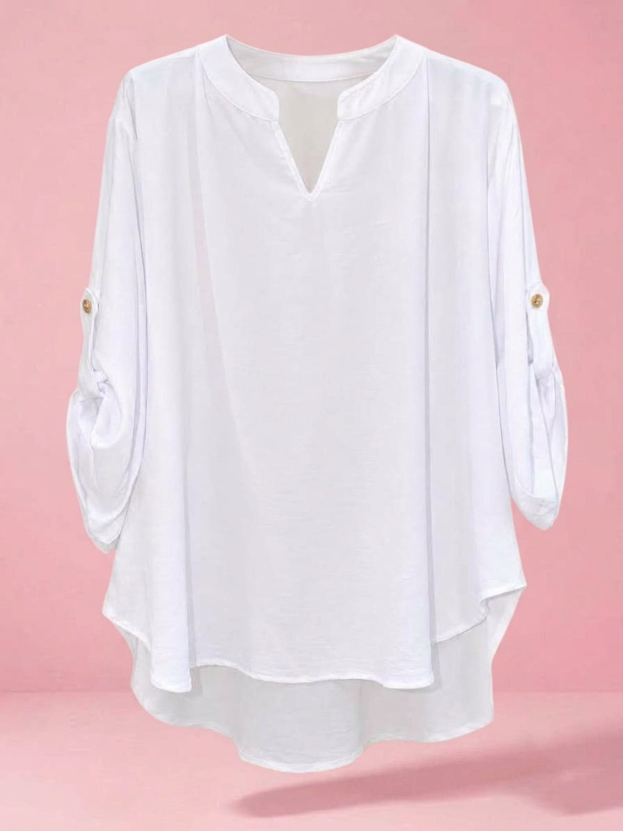 Blusa Blanca Esencial & Fluida