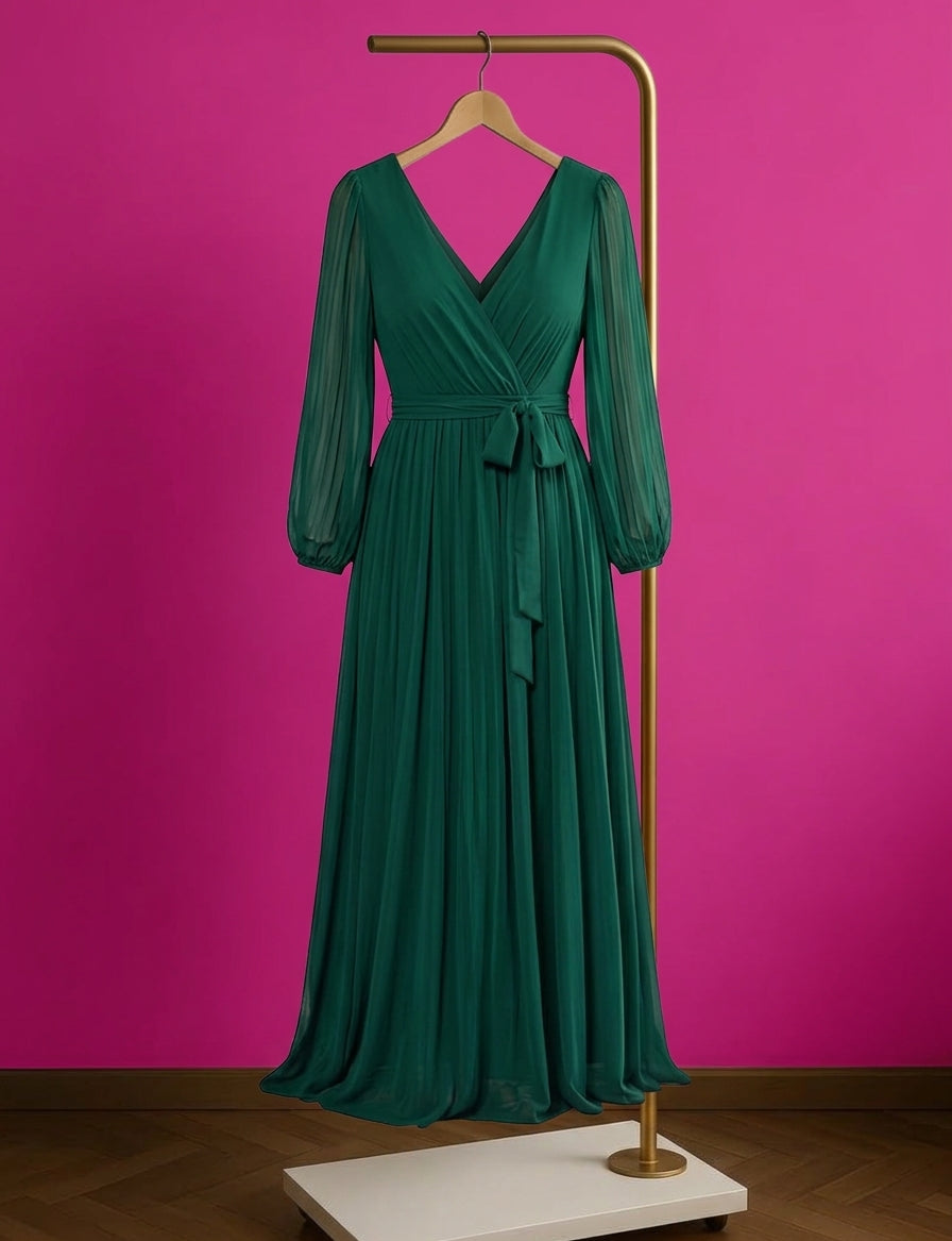 Vestido Esmeralda - Presencia Impecable