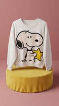Sudadera Snoopy & Golden Star - Blanco