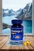 Promega 3 Omega 3 – Aceite Puro de Salmón Noruego (60 Cápsulas)