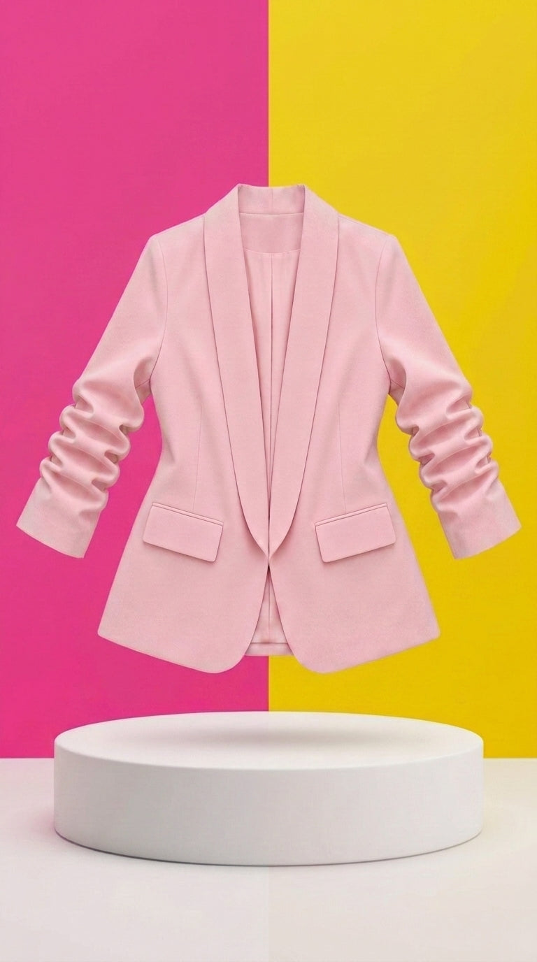 Blazer "Aplausos" - Rosa Pastel