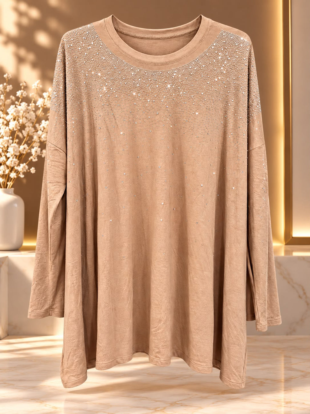 Blusa Beige Destellos de Poder